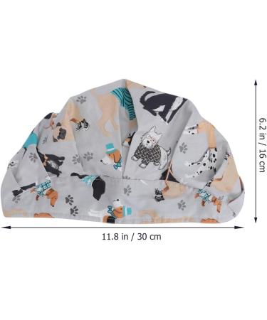 PRETYZOOM Surgical Scrub Cap Surgical Hat Cotton Adjustable Scrub Hat Doctor Nurse Cap for Women Men - Buy Online on GoSupps.com