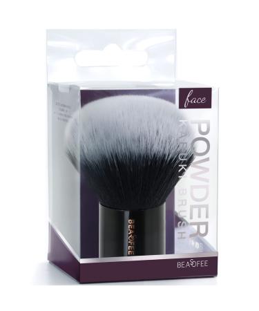 Powder makeup brush Dome Kabuki Blush loose powder kabuki makeup brushes synthetic bristles grip powder evening powder -blade brush - black 01Schwarz