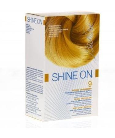 BioNike Shine On Treatment Dyes Hair Light Blonde 9 - Buy Online on GoSupps.com
