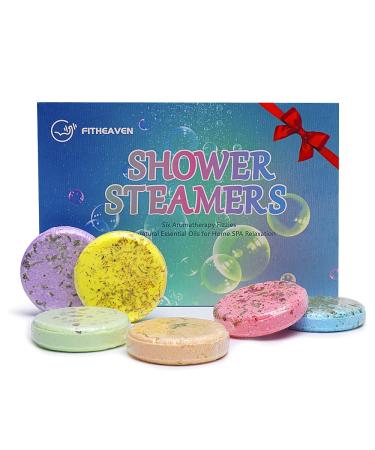 Shower Steamers Gift Set of 6 for Women Men