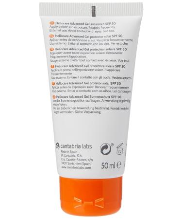 Heliocare SPF 50 Gel 50ml - Sun Protection for Skin | [Brand Name] - Buy Online on GoSupps.com