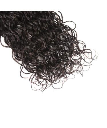 10A Water Wave Bundles with Closure (16 18 20 +14) Wet and Wavy Brazilian Virgin Human Hair 3 Bundles with 4x4 Lace Closure with Baby Hair Free Part 1B Curly Wave Human Hair Extensions 16 18 20+14 Natural Black Water Wa... - Buy Online on GoSupps.com