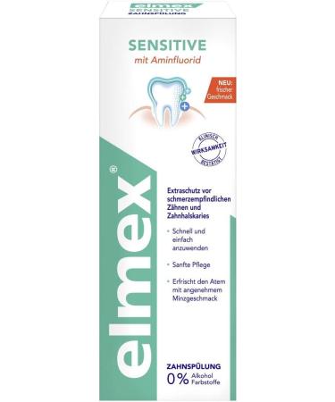 Elmex SENSITIVE Set for Sensitive Teeth | Toothpaste Mouthwash & Toothbrush - Optimal Care for You - Buy Online on GoSupps.com