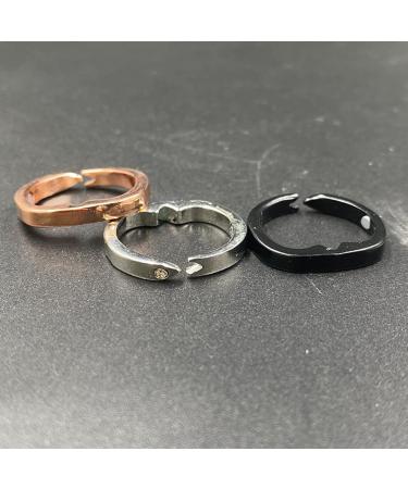 Bagima Lymphatic Drainage Magnet Ring - 2-Part Anti-Snoring & Slimming Adjustable Ring for Men & Women | Anti-Swelling Finger Rings - Buy Online on GoSupps.com