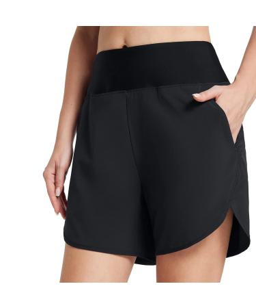 Bavarian pants long women transparent bikini rock beach women's swimming shorts swimwear shorts v-slit Elegant beach shorts beachwear shorts sports rock bikini lower part black 3xl