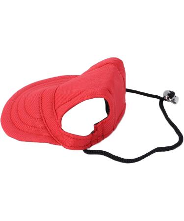 Psop Dog Baseball Cap - Stylish Pet Sun Hat with Ear Holes for Dogs - Red XL - Buy Online on GoSupps.com