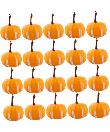 PRETYZOOM 60 pcs Halloween pumpkin simulation small pumpkin halloween manual Accessories little pumpkin pumpkin Halloween pumpkin decoration fake pumpkin simulation pumpkin Foam decorate Yellowx3pcs 2.2X3.4CMx3pcs - Buy Online on GoSupps.com
