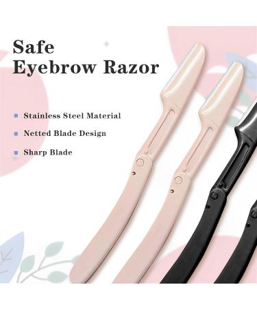 Truein 8 Eyebrow Razors - Foldable Safety Face Razors for Women Multi-Purpose Eyebrow Shaper & Shaver Blades - Buy Online on GoSupps.com