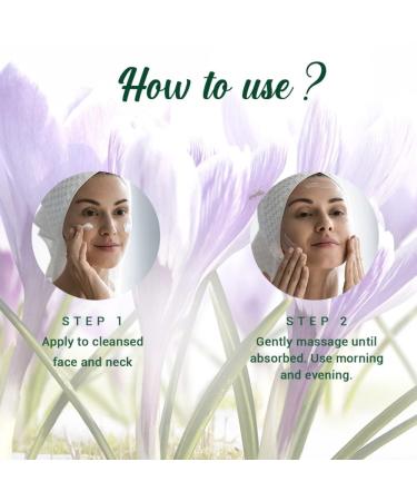 Saffron Dew Youthful Moisturizer Cream - Anti-Aging 100% Botanical Extracts All Skin Types 50G - Buy Online on GoSupps.com