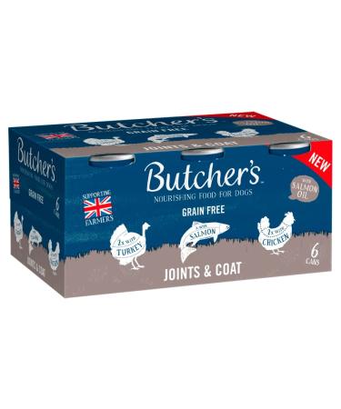 Butchers Butcher's Joints & Coat Wet Dog Food 390g - 6 Pack