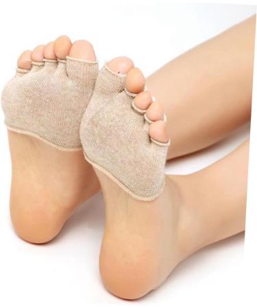 Beaupretty 8 Pairs Peep-Toe No-Show Socks for Men & Women | High Heel Five Toes & Half Socks - Perfect for Any Occasion - Buy Online on GoSupps.com