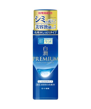 Rohto Hadalabo Shirojun Premium Medicated Penetration Whitening Lotion 170 ml moist