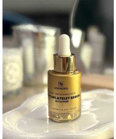 GreenEco Phytoplatelet Serum Antioxidant, Hydrating K-Beauty Skincare - Advanced Anti-Wrinkle Treatment with PS1P, Niacinamide & Vitamin C - Buy Online on GoSupps.com