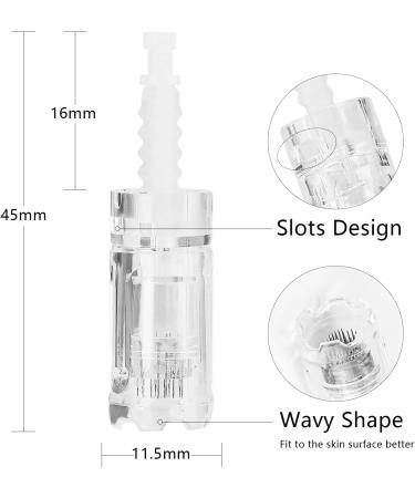  TopDirect Pack of 10 replacement 36-pin microneedling cartridges for Dr.pen Ultima A6/A10 Derma Pen Derma Roller tips bayonet slot 10 units/pack - Buy Online on GoSupps.com