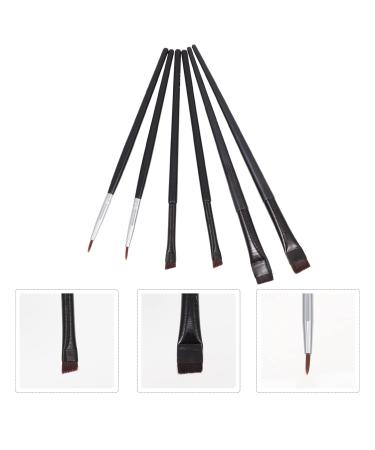 FRCOLOR 24 Pcs Eyeliner Makeup Brush Set - Gel & Lip Brushes Dual-Use Wands for Eyes & Brows Artificial Fiber - Perfect for Cosmetology & Professional Use - Buy Online on GoSupps.com