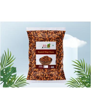 90's MILL Hing Roasted Chana Bhuna Chana | Roasted Chickpeas | Black Gram With Goodness Of Hing And Jeera | Diabetic Snack Oil Free Ready to Eat Tasty Lightly Spicy Low GI Namkeen-420g*2Pack - Buy Online on GoSupps.com