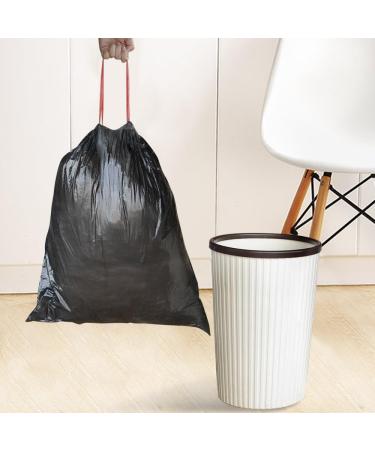 Teyyvn 6 Gallon Black Trash Bag Drawstring 110 Counts - Buy Online on GoSupps.com