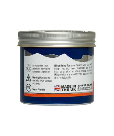The Bluebeards Revenge Deep Exfoliating Daily Face Scrub for Men - Natural Olive Stones & Ginger - 150ml - Buy Online on GoSupps.com