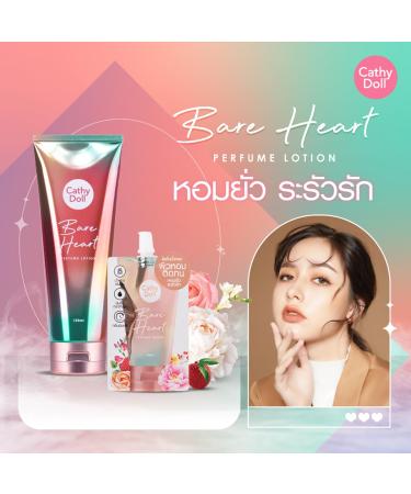 Cathy Doll Bare Heart Perfume Lotion 150ml - Moisturizing & Nourishing Skin | Beautygoodshop - Free Beauty Gifts - Buy Online on GoSupps.com