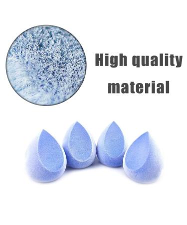 Velvet Makeup Sponge Set for Foundations Powders & Creams - 4 Pieces - International Shipping Available - Buy Online on GoSupps.com