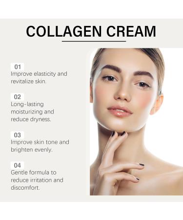 DHKUYR Collagen Repair Cream - Deep Hydration Long-lasting Nourishment Skin Elasticity Boost Reduces Sagging Promotes(1PCs) - Buy Online on GoSupps.com
