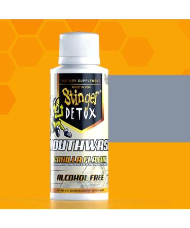 Stinger Detox Mouthwash 2oz - Powerful Oral Cleanser (1 Pack) - Buy Online on GoSupps.com