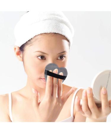 Minkissy 4pcs Heart Shape Makeup Blending Puffs | Soft Cotton Beauty Sponge for Powder Foundation - Large Size - Buy Online on GoSupps.com