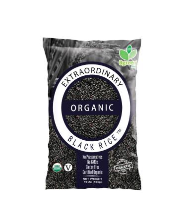 Big Green Organic Food- Extraordinary Black Rice, Gluten-Free, Non-GMO, Vegan, Kosher 1