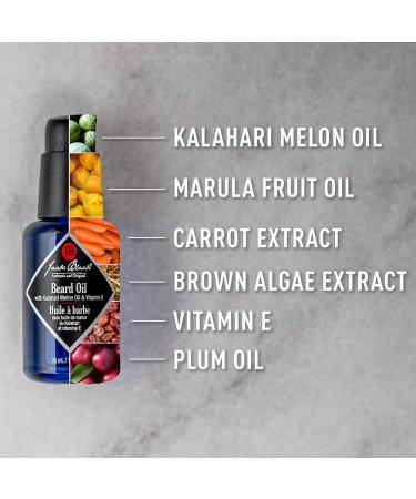 Jack Black Beard Oil 1 Fl Oz - Nourishing Beard Care for Men - Buy Online on GoSupps.com
