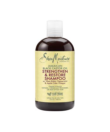 Shea Moisture Jamaican Black Castor Oil Strengthen Grow And Restore Shampoo 13 Ounce