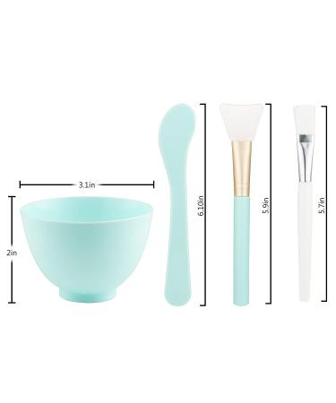 Aztec Secret 1lb Indian Healing Clay Set - Bentonite Clay Powder with Face Mask Bowl, Spatula, Brush, Measuring Spoons & More - Buy Online on GoSupps.com