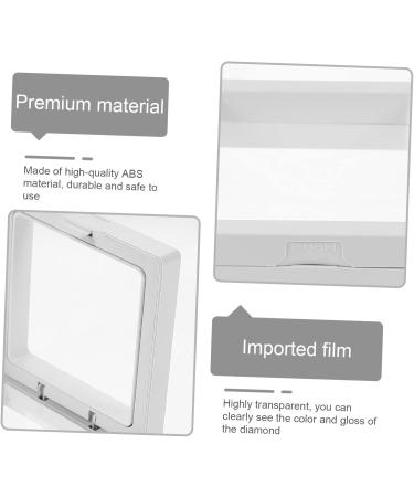 WOFASHPURET Acrylic Nail Tips Display Organizer Jewelry Display Stand 7x7cm White - Buy Online on GoSupps.com