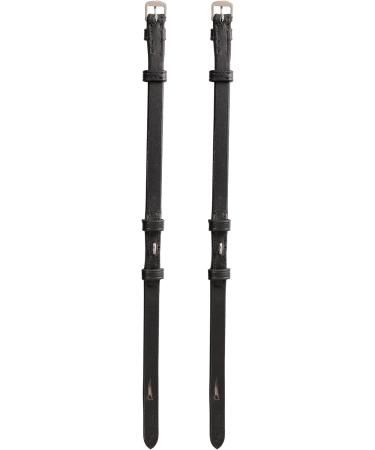 ExionPro Bridle with Hook Fastener (16mm) Replacement Cheek Piece Black Small (Pony) Size | International Shipping Available - Buy Online on GoSupps.com