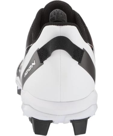 adidas Men's Icon 7 MD Baseball Shoe - Size 10 - Black/White/White - Buy Online on GoSupps.com