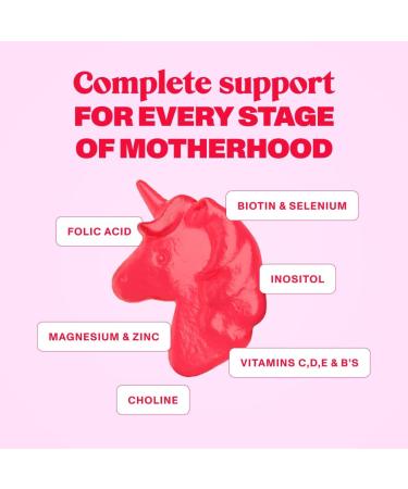 Hair Gummy Prenatal Vitamins for Women Pregnancy with Vitamin B6 - Pre Natal Multivitamin for Women & Folic Acid - 60 Prenatal Hair Gummies with Folic Acid (2Pack) 60 Count (Pack of 2) - Buy Online on GoSupps.com