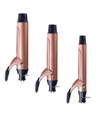 SUTRA Interchangeable Styler Attachments - Spring Curler Waver and Clipless Wand Attachment Options Rose Gold Spring Curler Attachment Only Spring Curler Attachment