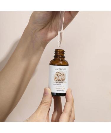 YKOP Hair Growth Serum - Rice Water Formula for Thicker Fuller Faster Hair Growth & Treatment | Nourish & Revitalize Hair - Buy Online on GoSupps.com