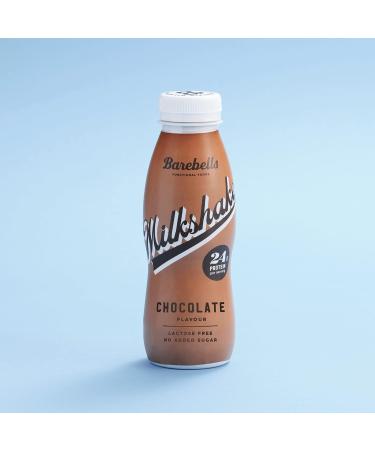 Barebells Creamy Protein Shake - Low Sugar 24g Protein Lactose Free - Chocolate Milkshake (8 x 330ml) - International Shipping Available - Buy Online on GoSupps.com