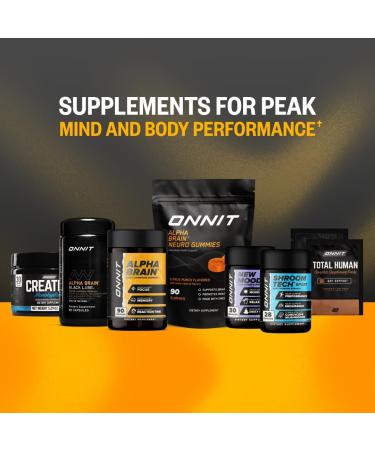 ONNIT Alpha Brain Black Label Capsules IGEN Non-GMO Tested Citicoline Brain Supplement for Concentration and Memory Lion s Mane Lutemax Lutein L Theanine and Mucuna Pruriens 80 Count - Buy Online on GoSupps.com