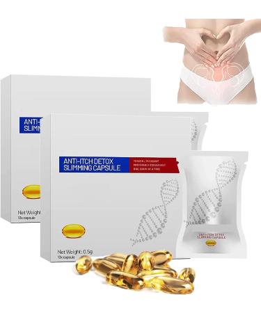 COALHO AntiItch Detox body sculpting Capsule AntiItch Detox body sculpting Capsule Suppository AntiItch Detox body sculpting Capsule AntiItch Detox body sculpting 2 pieces