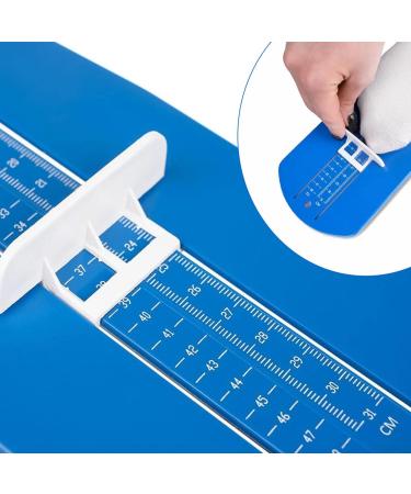 MIKIULY FOIMATION Shoe Size Measuring Device | EU Sizes 15-48 | Accurate Foot Measurement for Kids & Adults | Blue - Buy Online on GoSupps.com