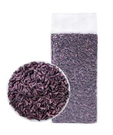purple rice 17.63oz New rice in the season brown rice Purple glutinous rice Coarse Cereals Coarse grain 500g