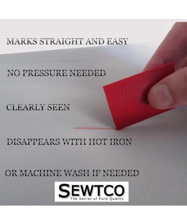 SEWTCO Fabric Chalk - White 10 Pack | Made in Canada | Wax Based Tailor's Chalk - Buy Online on GoSupps.com