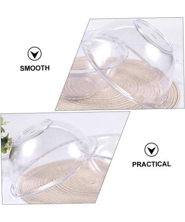 minkissy 2 Pcs Lace Washbasin Multitools Washing Basin Wash Basin Mutitool Foot Wash Bucket Small Kitchen Vegetable Washing Bowl Home Face Basin Dish Pan Outdoor Vegetable Dish Pp 23x23cmx2pcs Transparentx2pcs - Buy Online on GoSupps.com