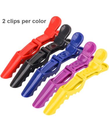 Hair Clips for Women Plastic Hair Sectioning Clips - Durable Alligator Hair Clip with Non Slip Grip for Separating Strands Hairpins Salon Hair Care Styling Tools - Buy Online on GoSupps.com