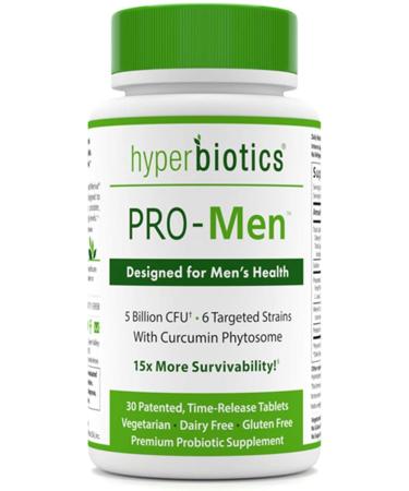 Hyperbiotics PRO-Men 5 Billion CFU 30 Time-Release Tablets
