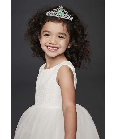 Green Diamond Rhinestone Tiara - Birthday Princess Tiana Crown | Lovelyshop - Buy Online on GoSupps.com