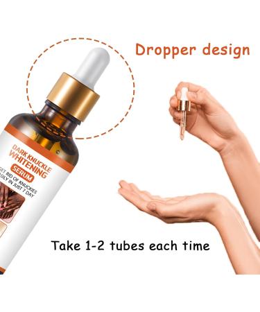 Dark Knuckles Remover From Hand Dark Spot Correcting Glow Serum Lightweight Body Oil Whitening Serum Hyperpigmentation Dark Spot Remover For Hand & Foot & Body Brightening Body Oil For Darkness 1pc - Buy Online on GoSupps.com