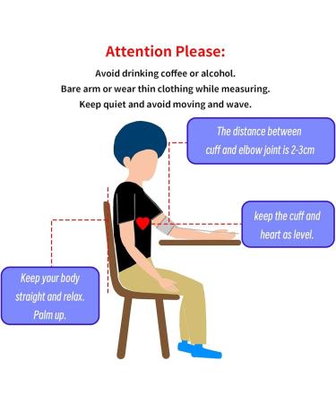Universal Upper Arm Blood Pressure Cuff - Portable Meter Accessories for 22-32cm | Accurate Blood Pressure Measurement for Seniors - Buy Online on GoSupps.com