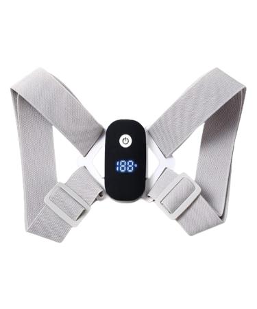 Back Straightener | Posture Trainer For Women - Adjustable Vibration Intelligent Reminder Back Brace Prevent Humpback For Lumbar Neck Gray - Buy Online on GoSupps.com